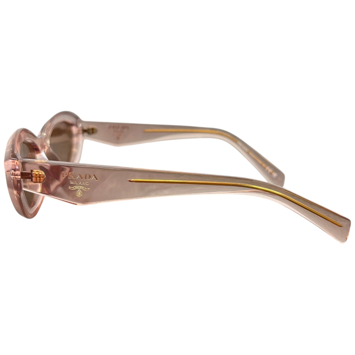 Women's Transparent SPR 26ZS Sunglasses Pink - Photo 5