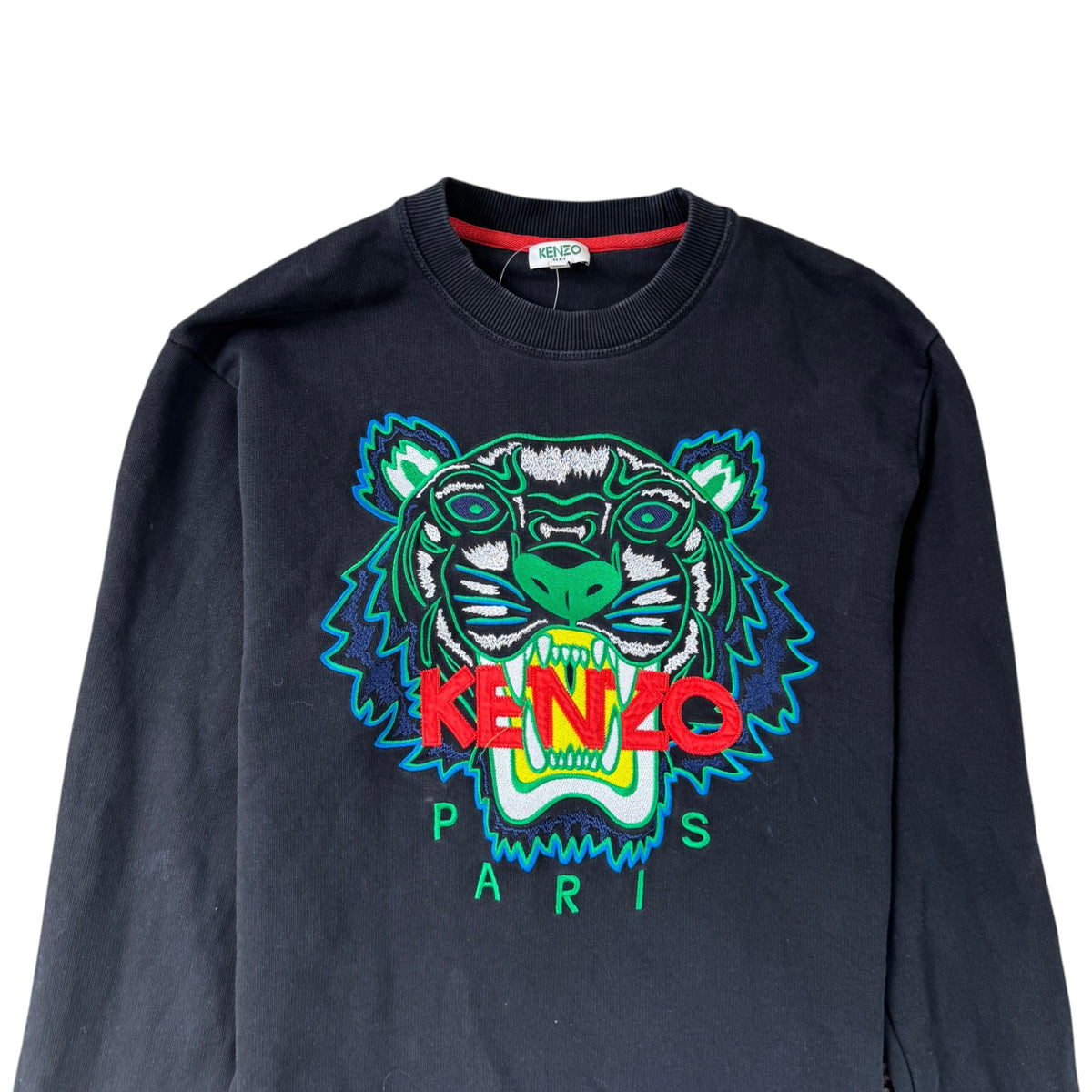 Men's Classic Tiger Sweatshirt Black Size M - Photo 5