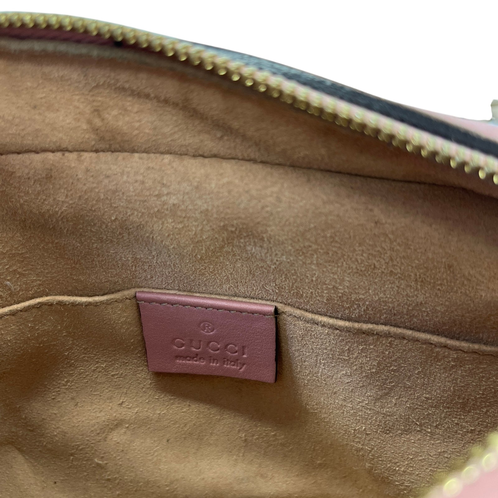 Women's Guccissima Camera Bag Pink - Photo 11