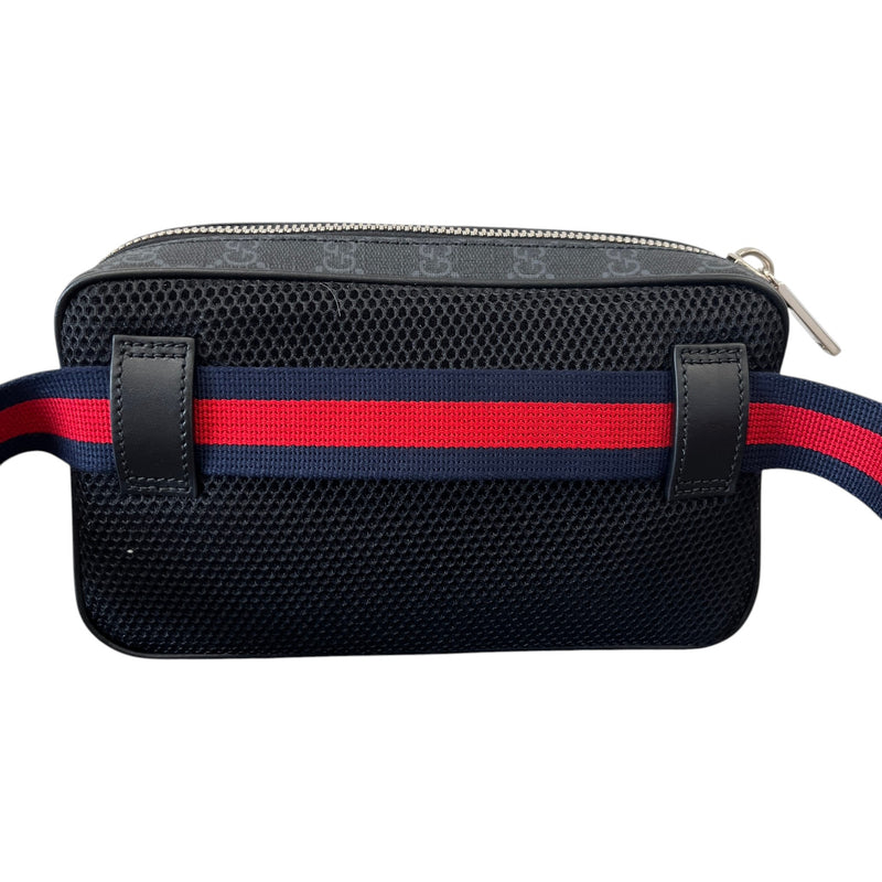 Men's GG Supreme Belt Bag Black