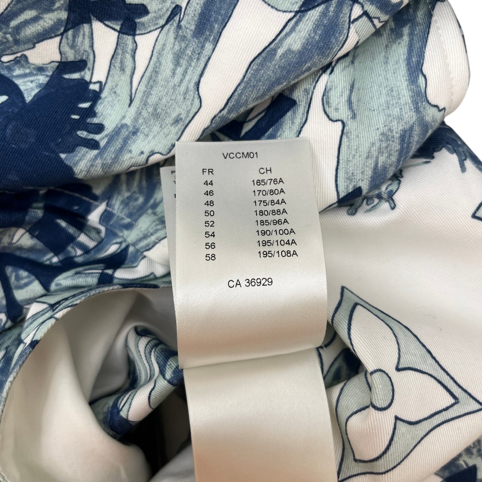 Men's Monogram Aquagarden OverShirt White Size L - Photo 11