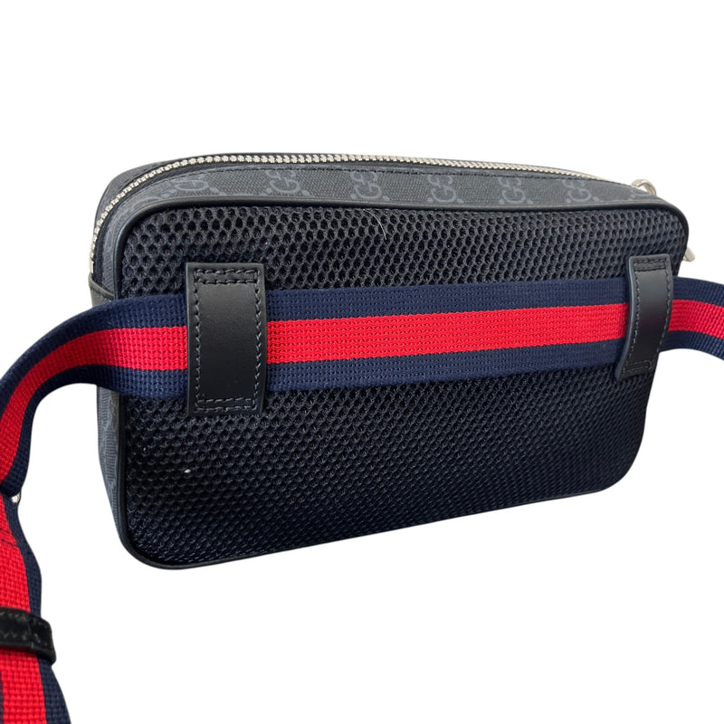 Men's GG Supreme Belt Bag Black