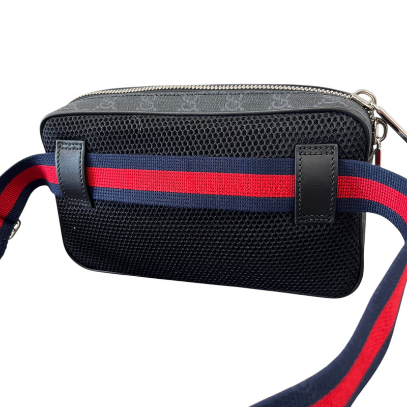 Men's GG Supreme Belt Bag Black