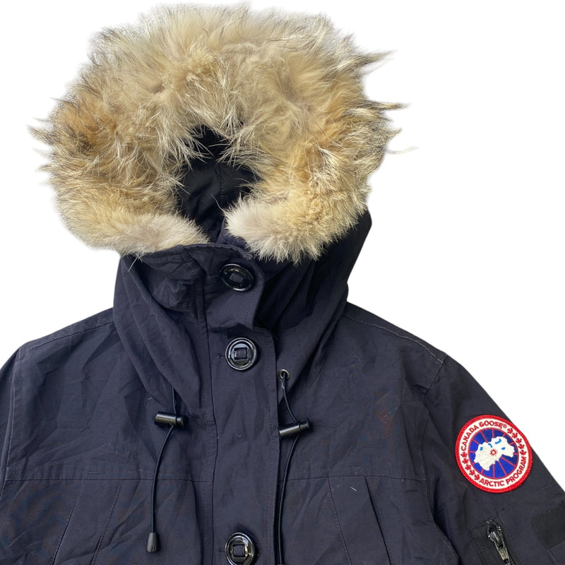 Women's Montebello Parka Down Jacket Navy Size S