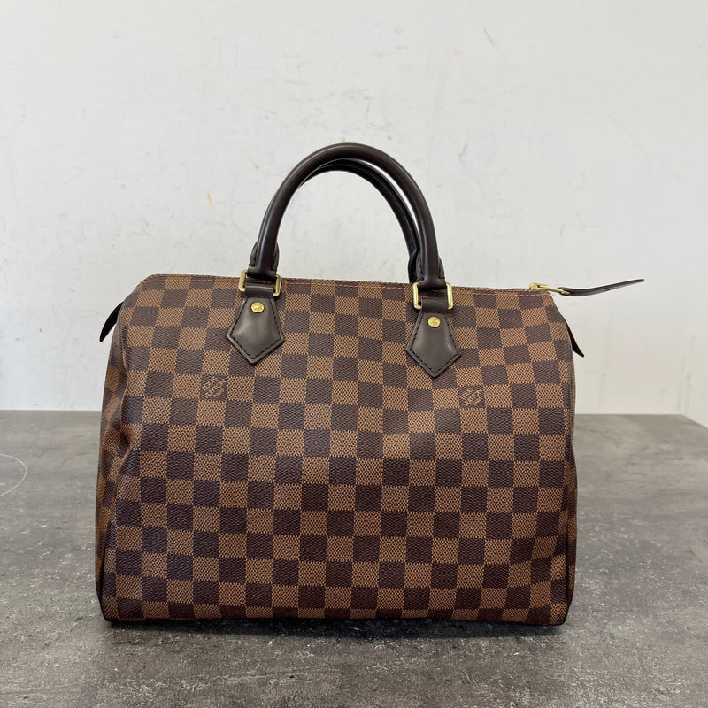 Women's Damier Ebene Speedy 30 Handbag Brown