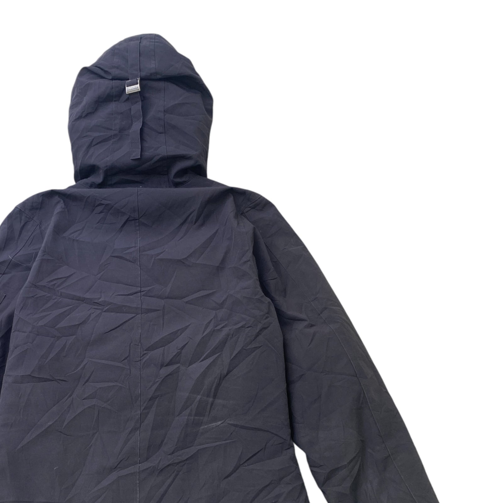 Women's Montebello Parka Down Jacket Navy Size S - Photo 4
