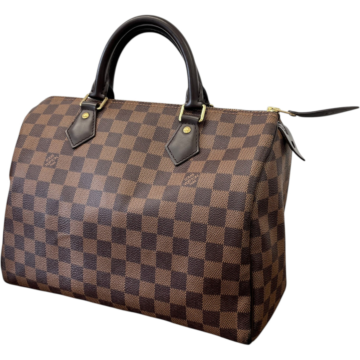 Women's Damier Ebene Speedy 30 Handbag Brown - Photo 5