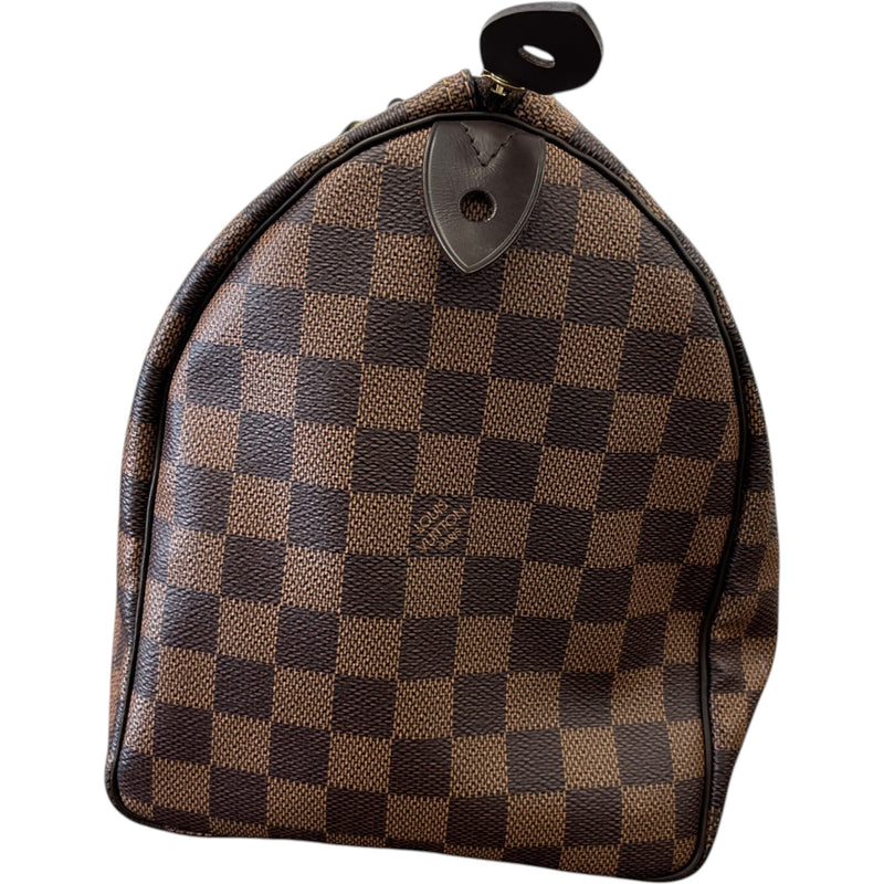 Women's Damier Ebene Speedy 30 Handbag Brown