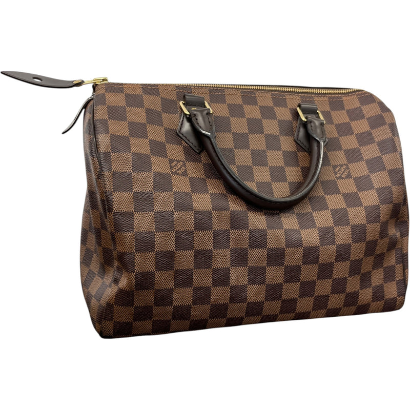 Women's Damier Ebene Speedy 30 Handbag Brown