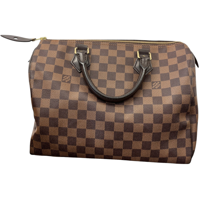 Women's Damier Ebene Speedy 30 Handbag Brown