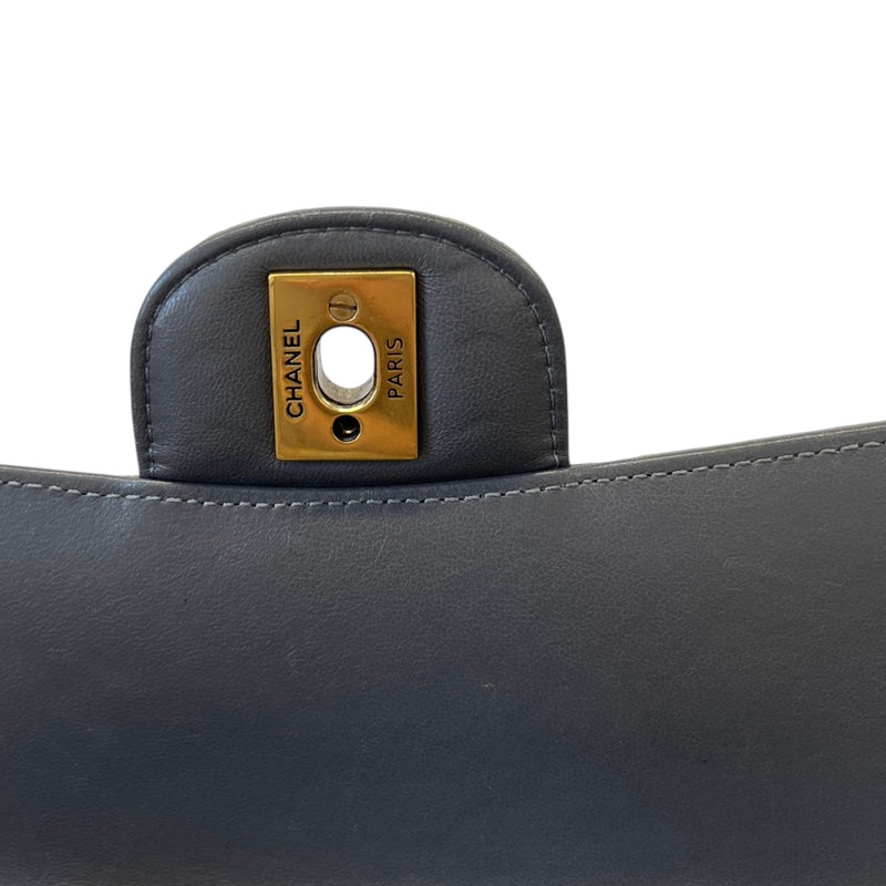 Women's Python Classic Flap Bag Grey