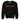 Men's Embroidered Logo Sweatshirt Black Size XS