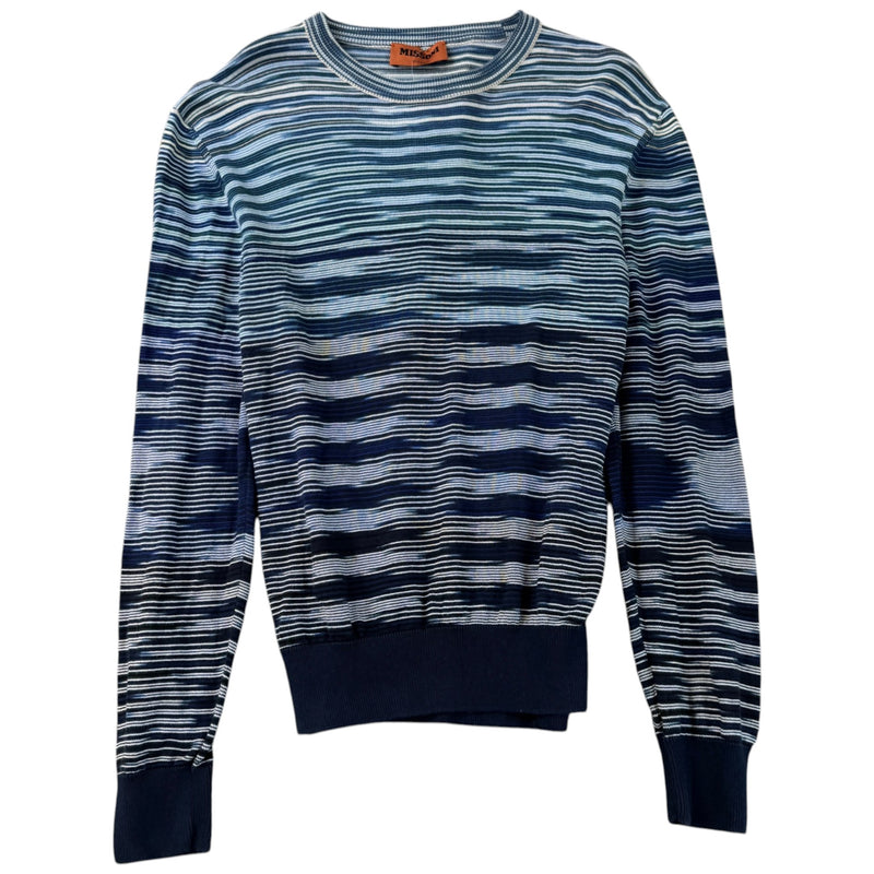 Men's Space Dyed Sweatshirt Blue Size S