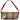 Women's Checkered Shoulder Bag Beige