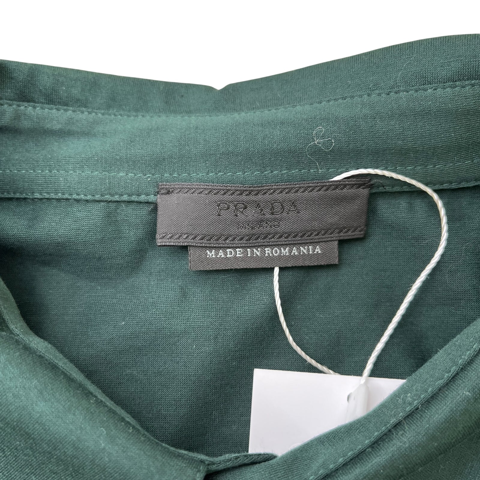 Men's Embroidered Logo Polo Shirt Green Size XXXL - Photo 5