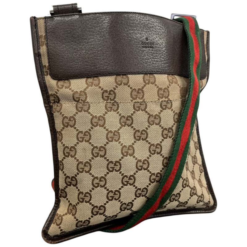 Men's GG Supreme Messenger Bag Beige