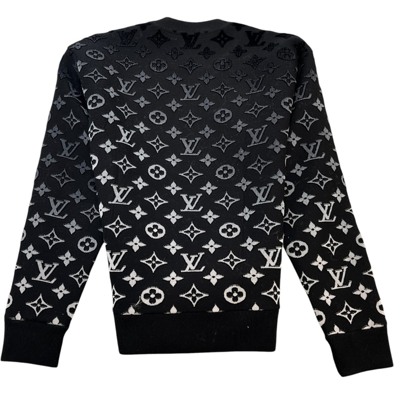 Men's Monogram Sweatshirt Black Size S
