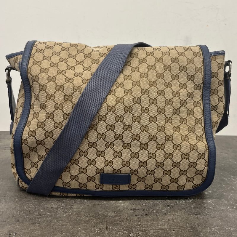 Women's GG Supreme Baby Changing Crossbody Bag Beige