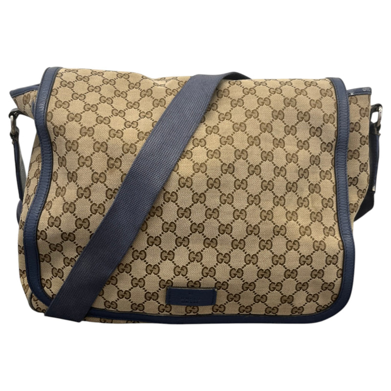 Women's GG Supreme Baby Changing Crossbody Bag Beige