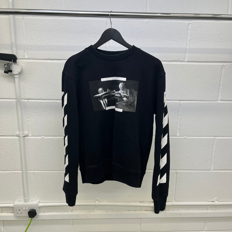 Men's Caravaggio Sweatshirt Black Size M