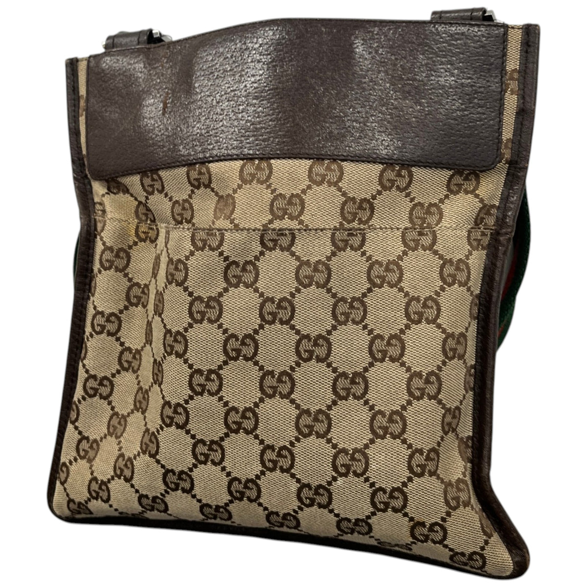 Men's GG Supreme Messenger Bag Beige - Photo 7