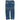 Men's Logo Biker Jeans Blue Size Waist 32"