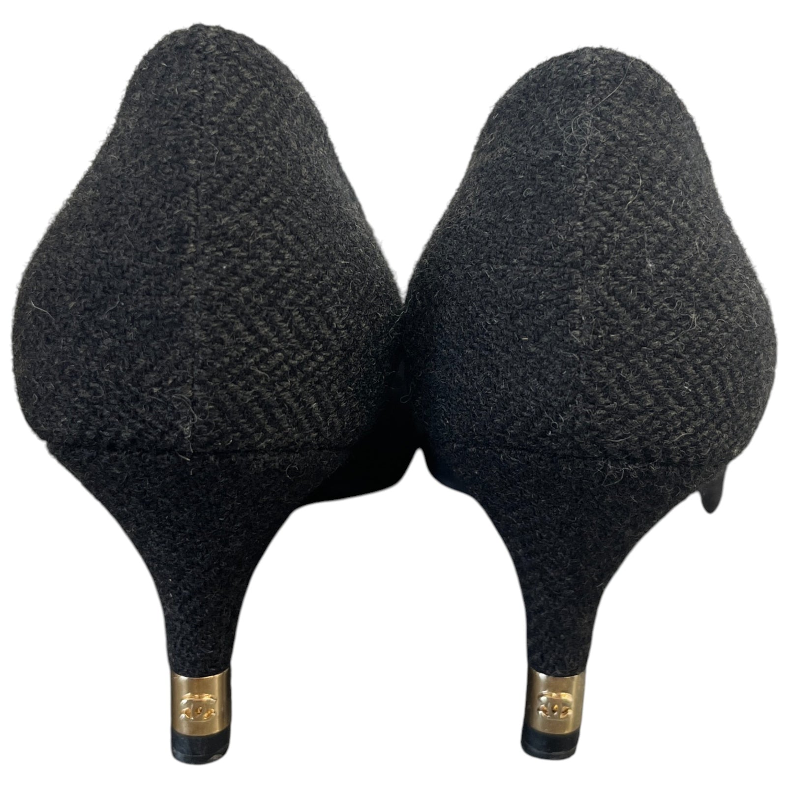 Women's Cap Toe Kitten Heels Black Size EU 36 / UK 3 - Photo 7