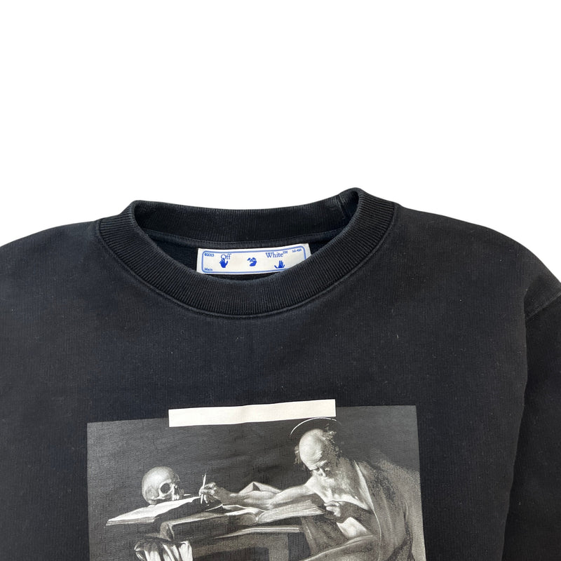 Men's Caravaggio Sweatshirt Black Size M