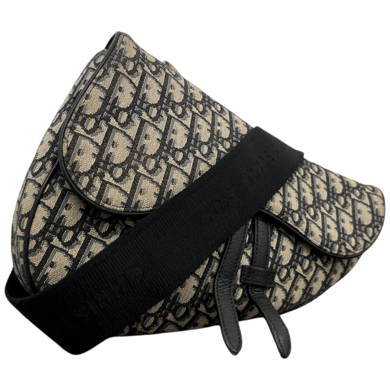 Men's Oblique Saddle Bag Beige