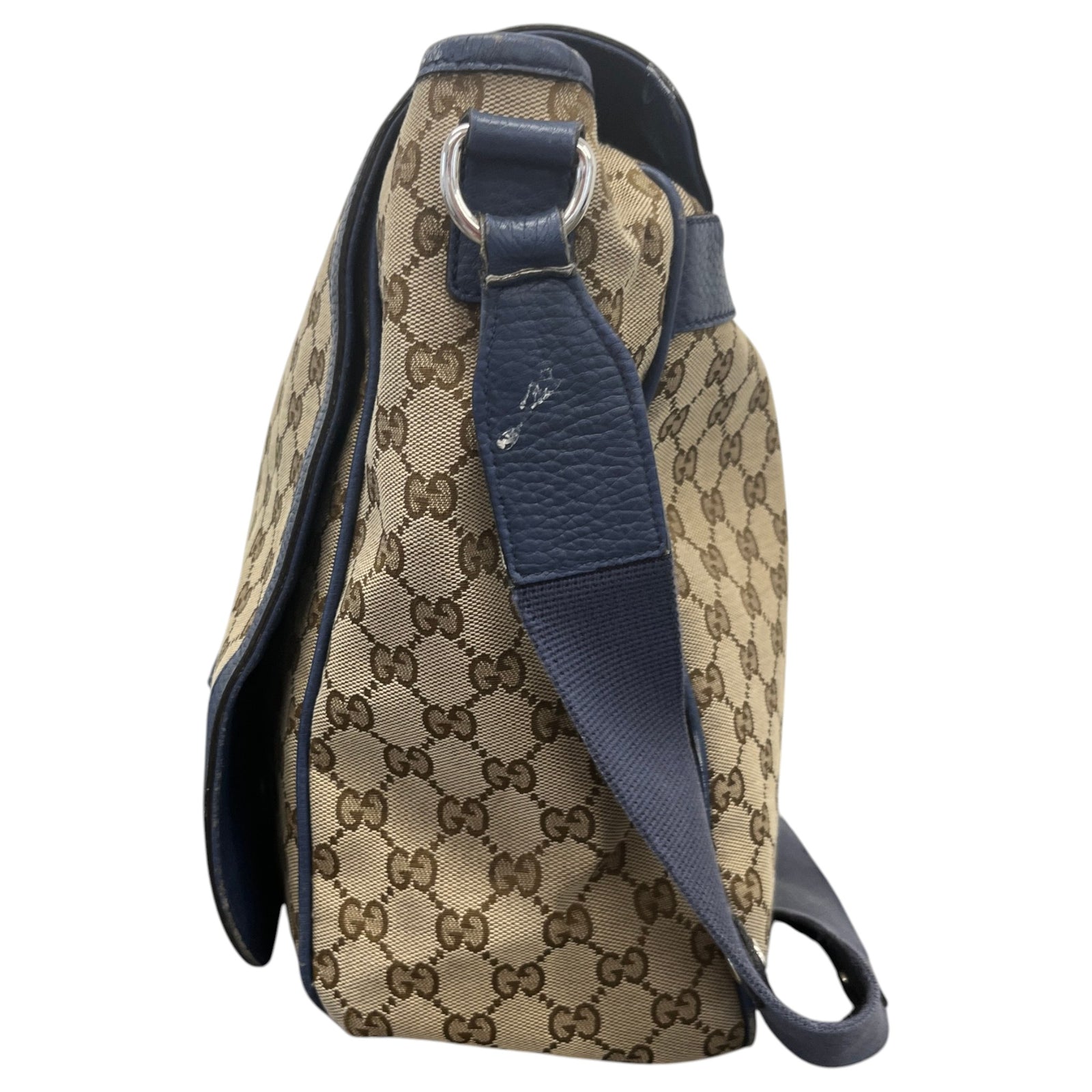 Women's GG Supreme Baby Changing Crossbody Bag Beige - Photo 7