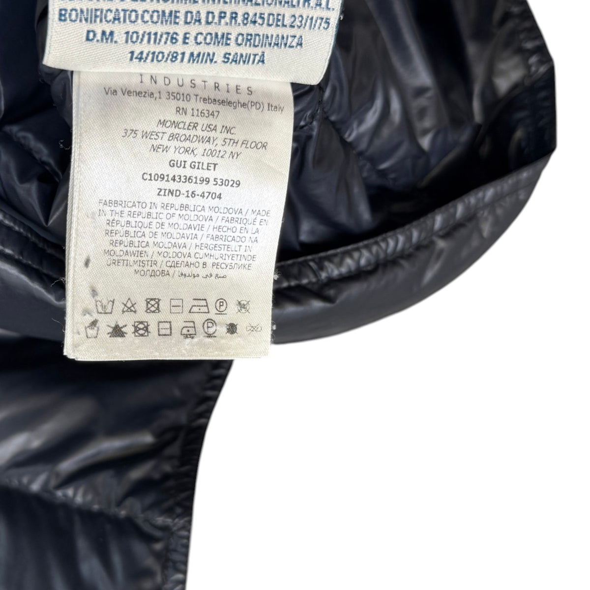 Men's Gui Gilet Navy Size 2 / M - Photo 8