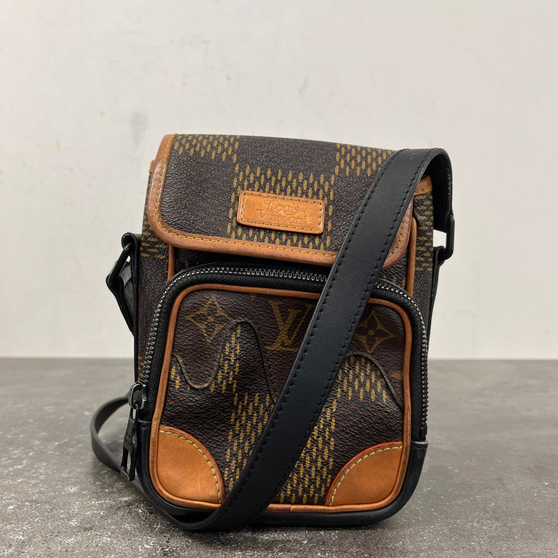 Men's X Nigo Nano Amazone Messenger Bag Brown