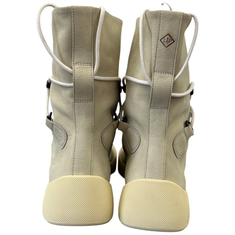 Women's Trace Lace Up Boots Beige Size UK 5 / EU 38