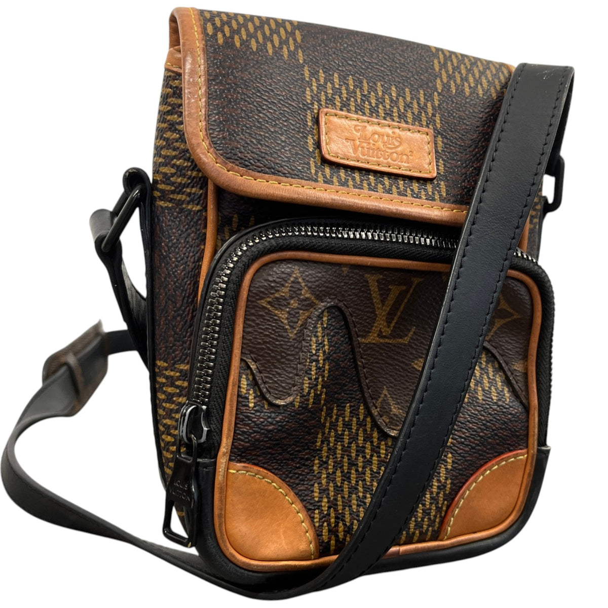 Men's X Nigo Nano Amazone Messenger Bag Brown - Photo 4