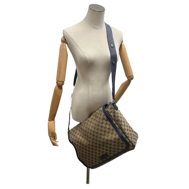 Women's GG Supreme Baby Changing Crossbody Bag Beige