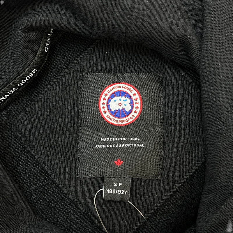 Men's Huron Embroidered Hoodie Black Size S