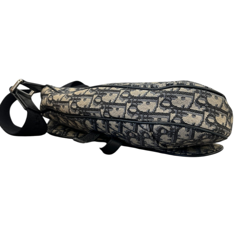 Men's Oblique Saddle Bag Beige