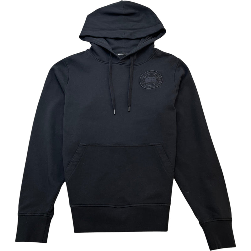 Men's Huron Embroidered Hoodie Black Size S