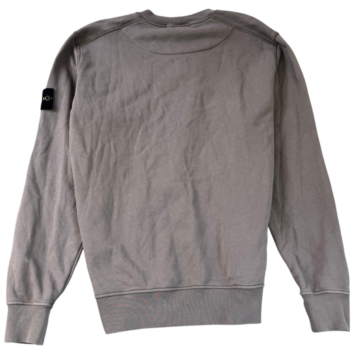 Men's Applique Logo Sweatshirt Brown Size XL - Photo 2