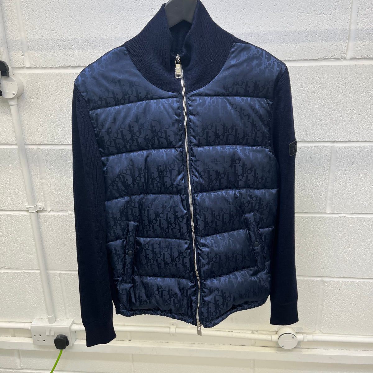 Men's Oblique Jacket Blue Size XS - Photo 7