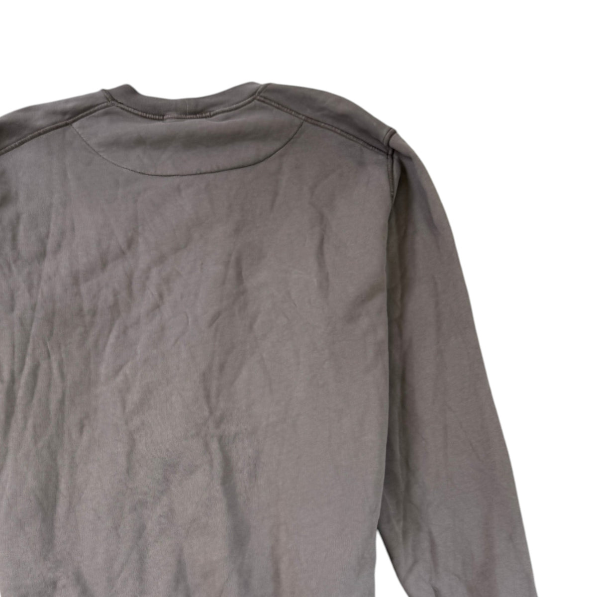 Men's Applique Logo Sweatshirt Brown Size XL - Photo 4