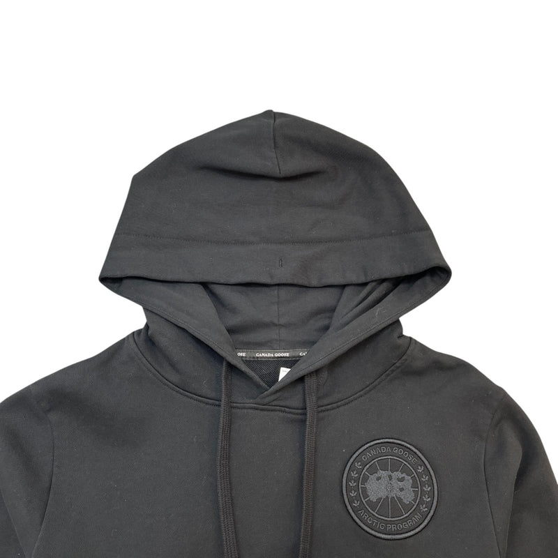 Men's Huron Embroidered Hoodie Black Size S