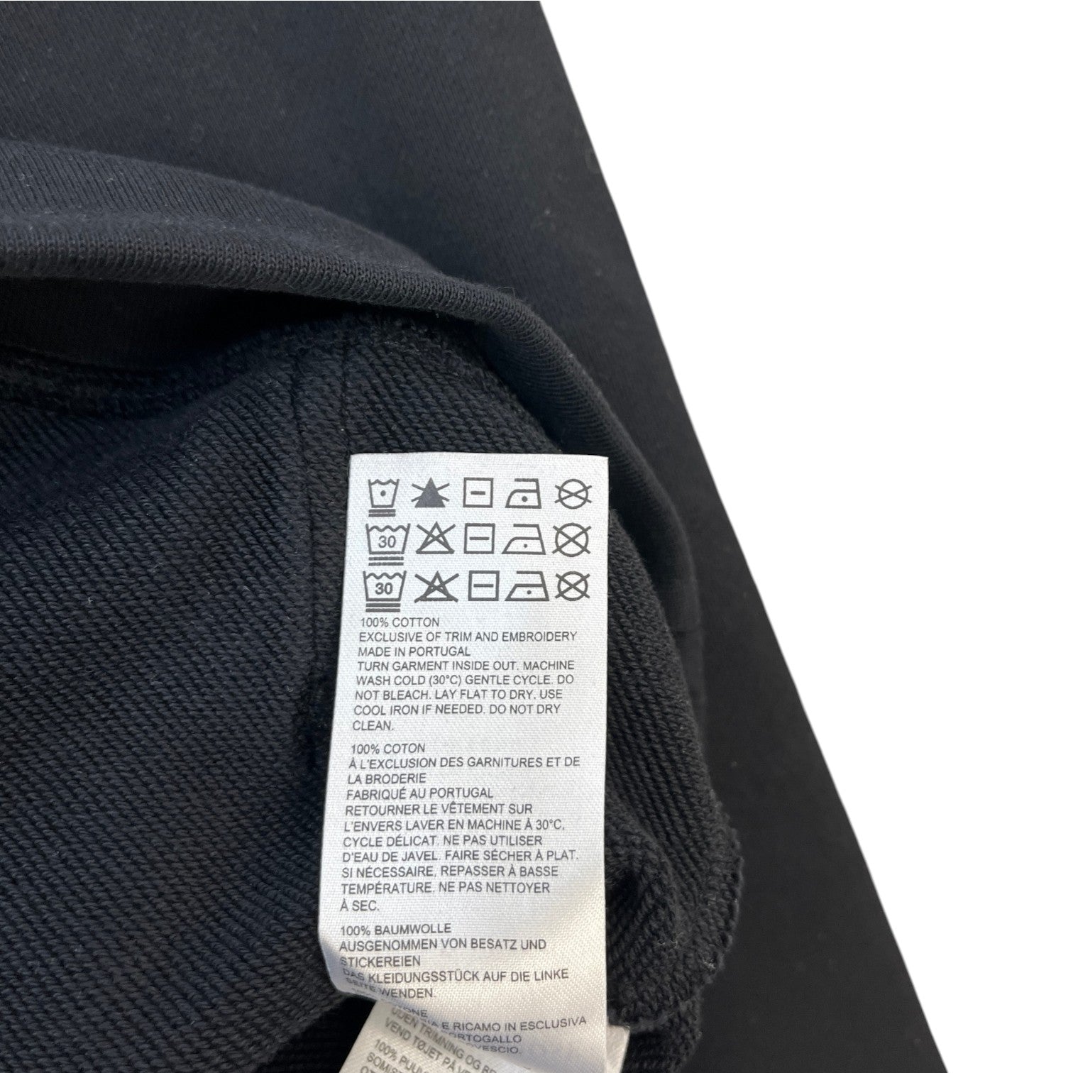 Men's Huron Embroidered Hoodie Black Size S - Photo 7