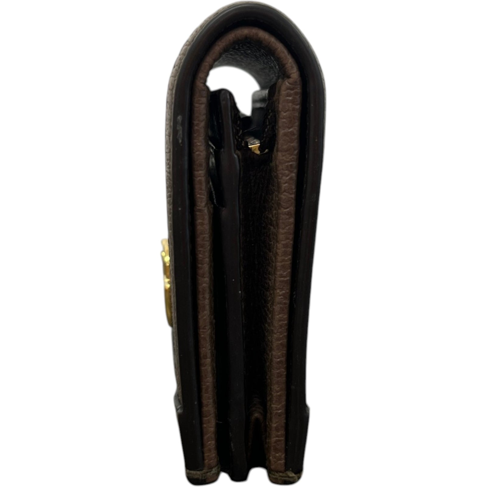 Men's Ophidia Gg Card Case Wallet Brown - Photo 6