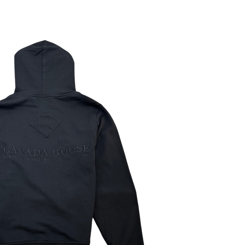 Men's Huron Embroidered Hoodie Black Size S