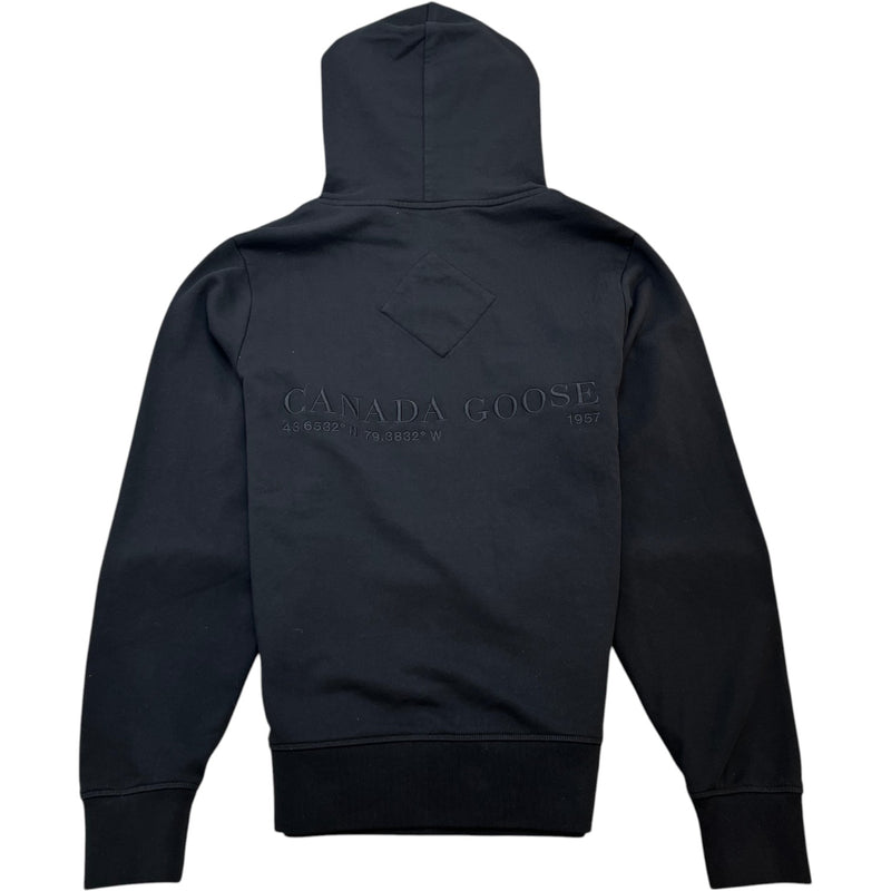 Men's Huron Embroidered Hoodie Black Size S