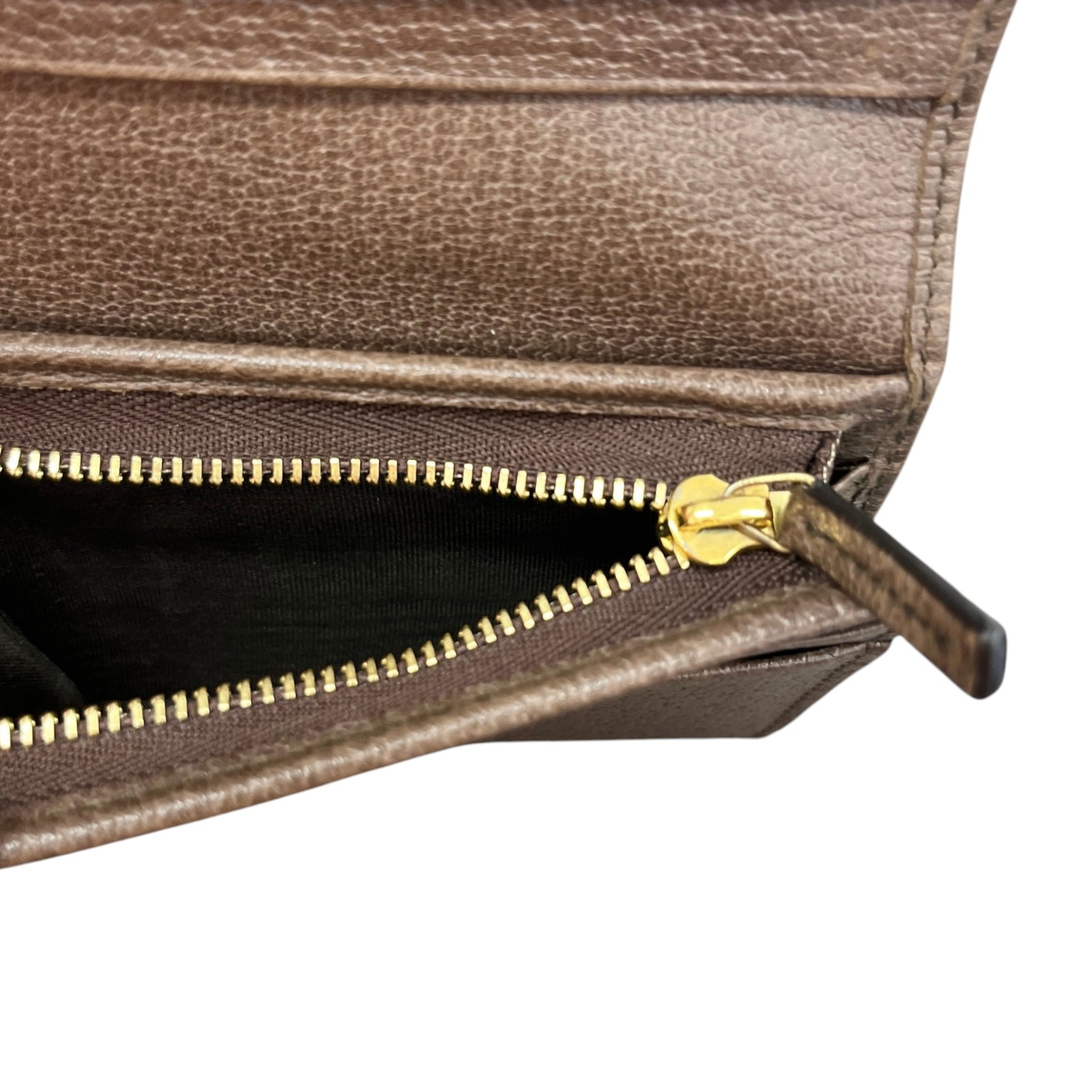 Men's Ophidia Gg Card Case Wallet Brown - Photo 12