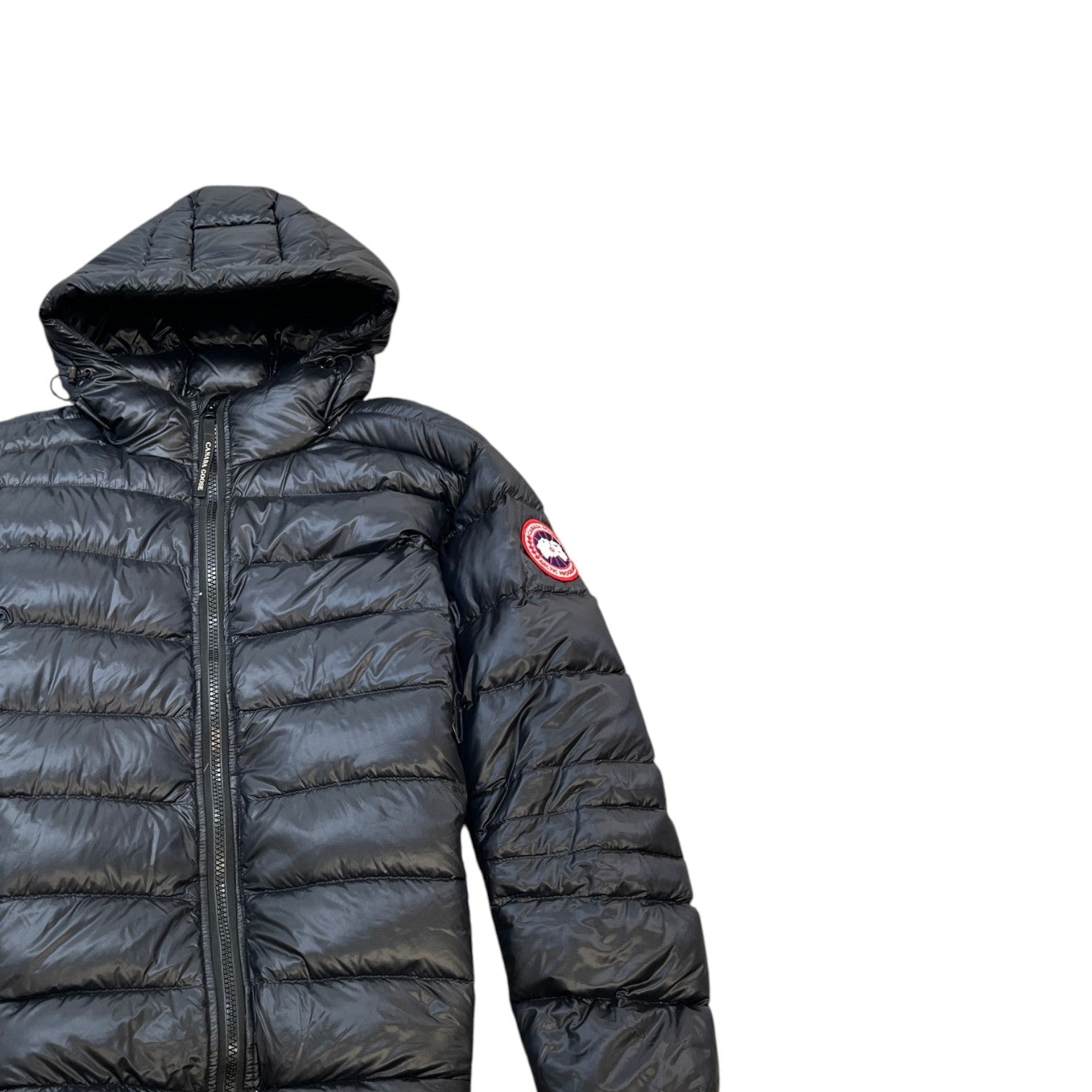 Men's Crofton Hooded Jacket Black Size XL - Photo 3