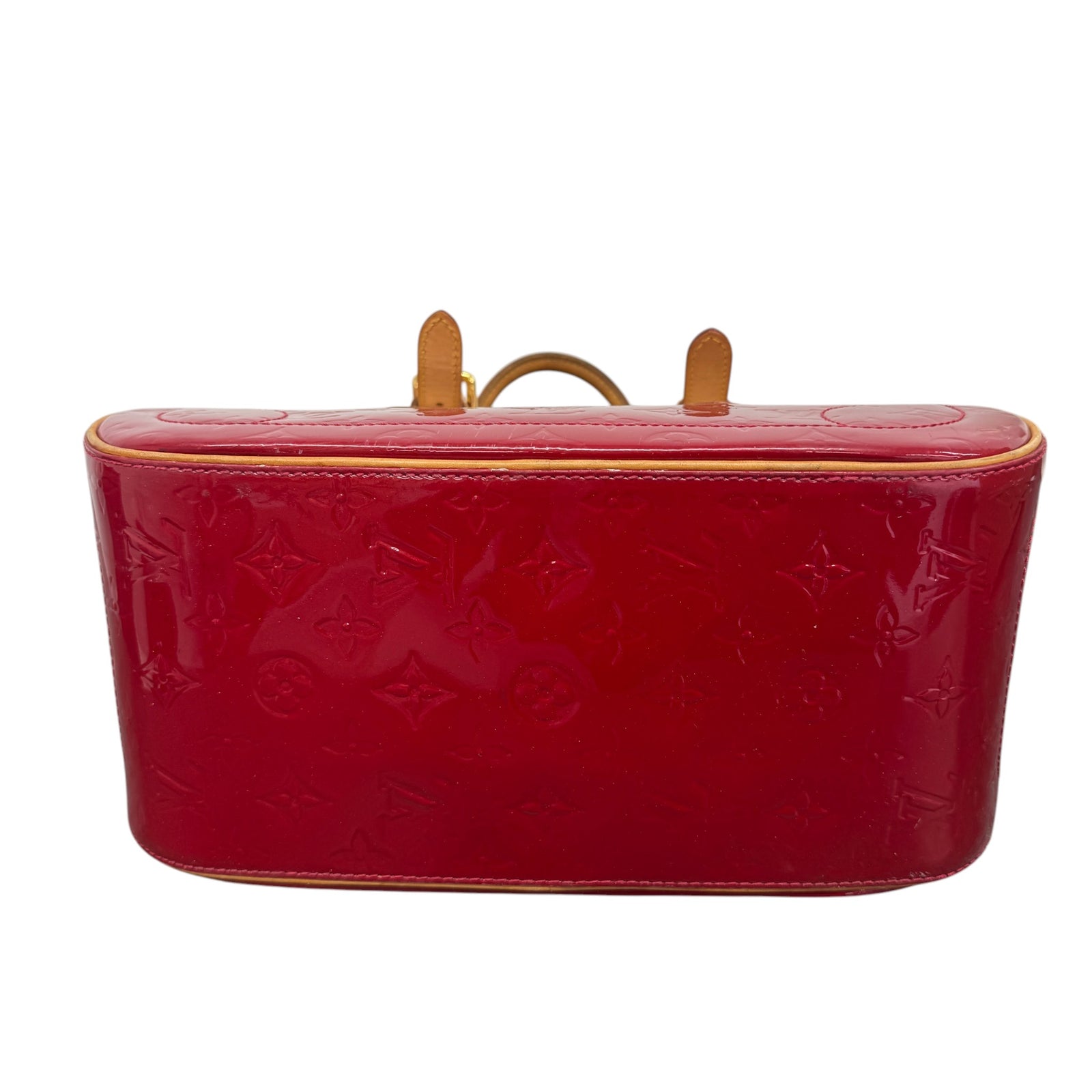 Women's Pomme D'Amour Vernis Summit Handbag Red - Photo 7