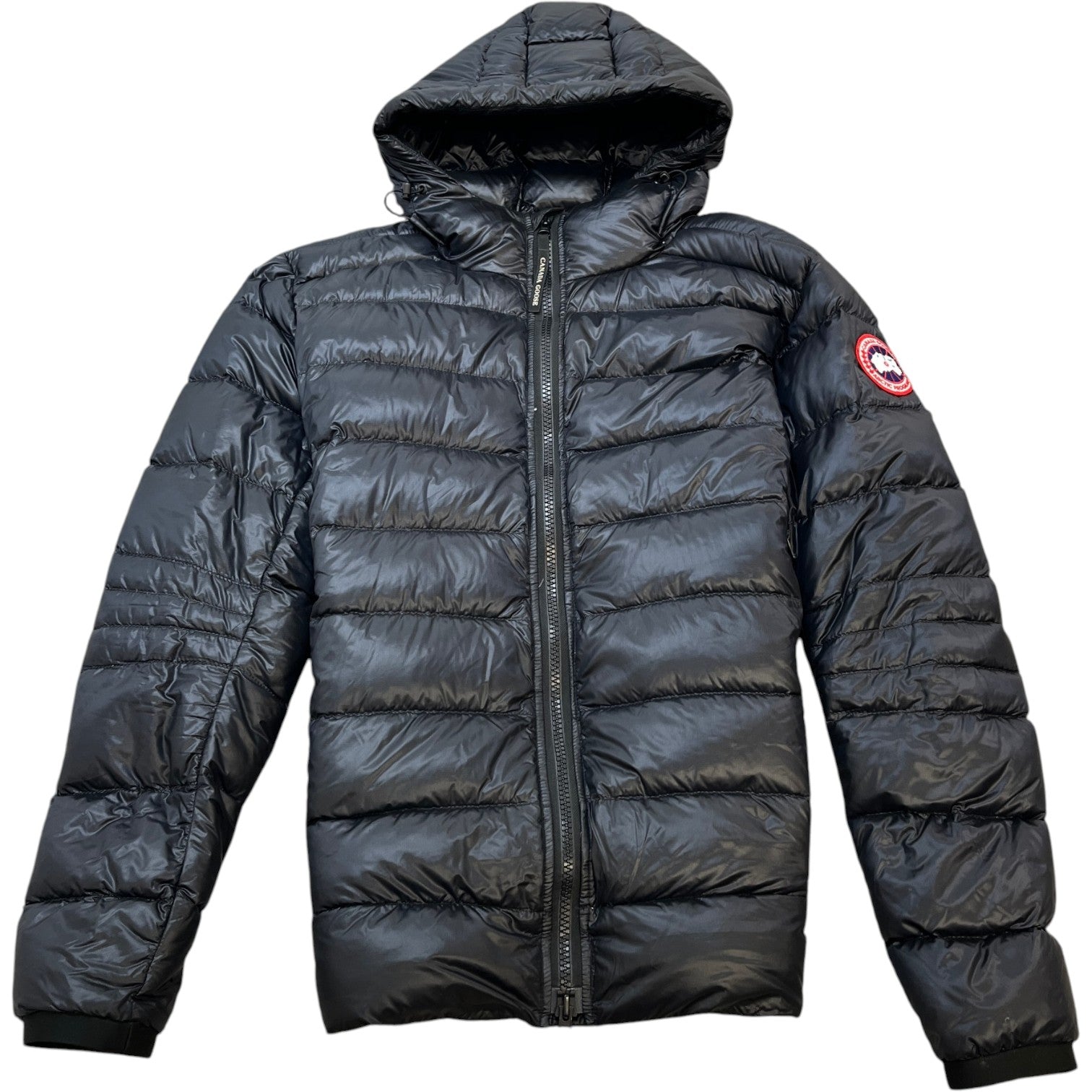 Men's Crofton Hooded Jacket Black Size XL - Photo 1